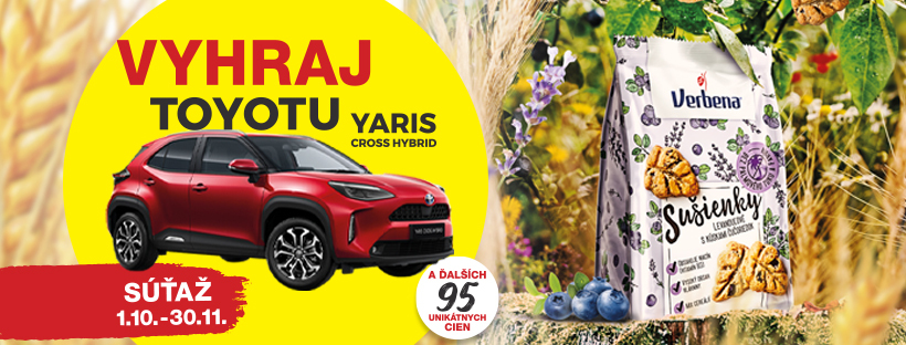 Súťaž o Toyota Yaris Cross a ďalšie skvelé ceny