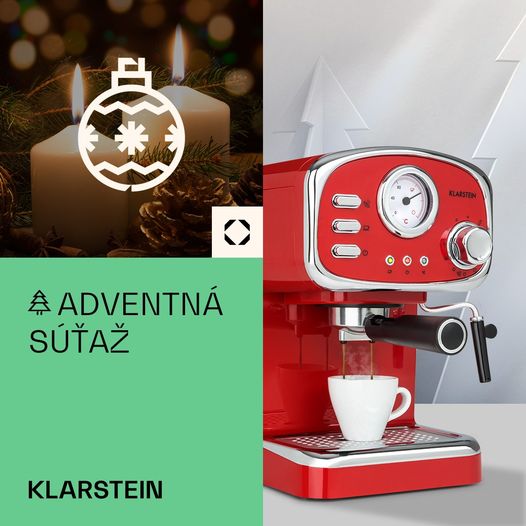Súťaž o štýlový kávovar Klarstein