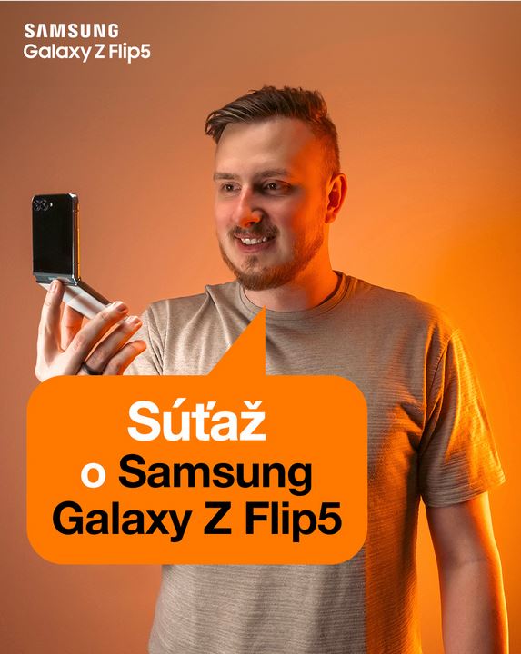 Súťaž o Samsung Galaxy Flip 5