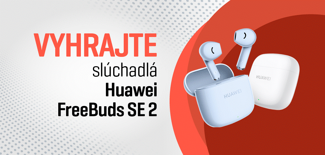 Vyhrajte slúchadlá Huawei FreeBuds SE2
