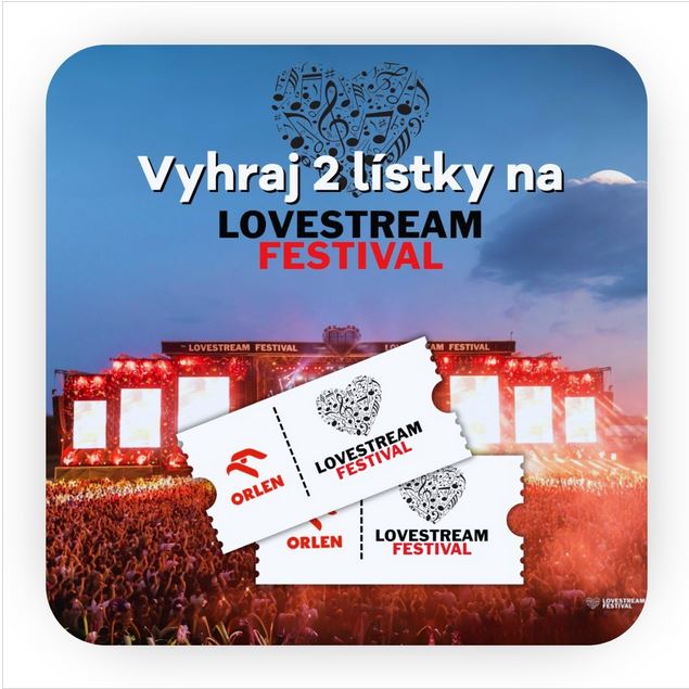 Vyhraj vstupenky na Lovestream