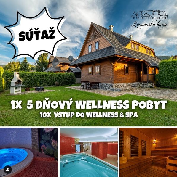 Zasúťažte si o 5 dňový wellness pobyt