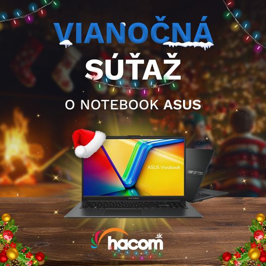 Súťažte o notebook ASUS Vivobook Go 15