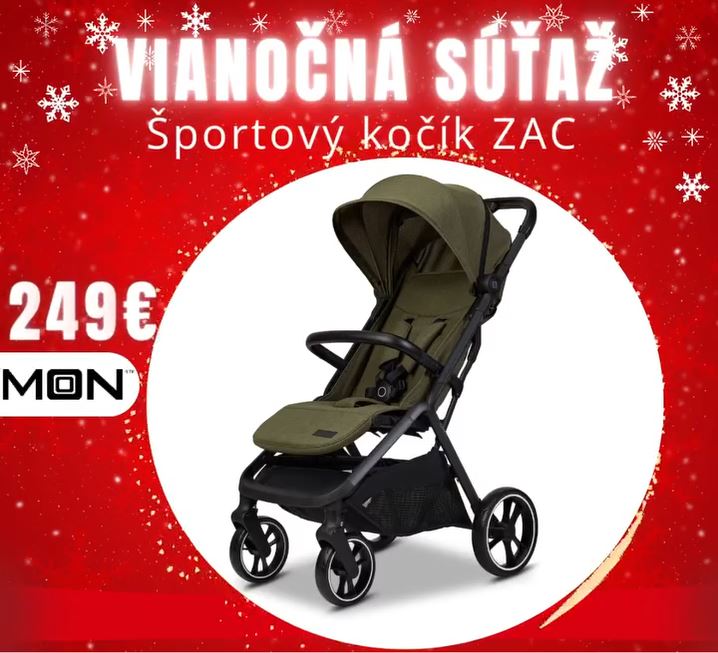 Zasúťažte si o športový kočík