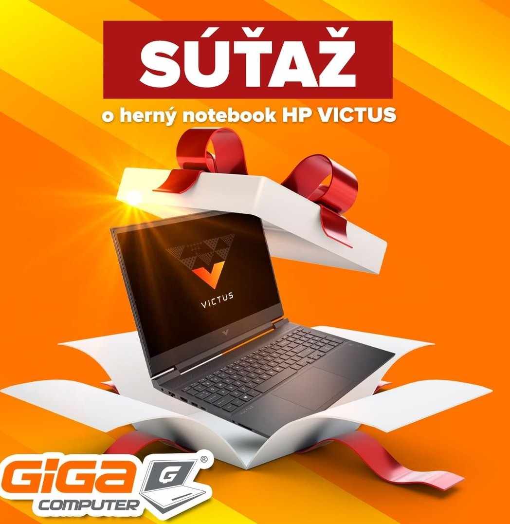 Vyhraj notebook v hodnote 627 EUR