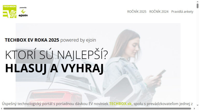TECHBOX EV ROKA 2025 powered by ejoin