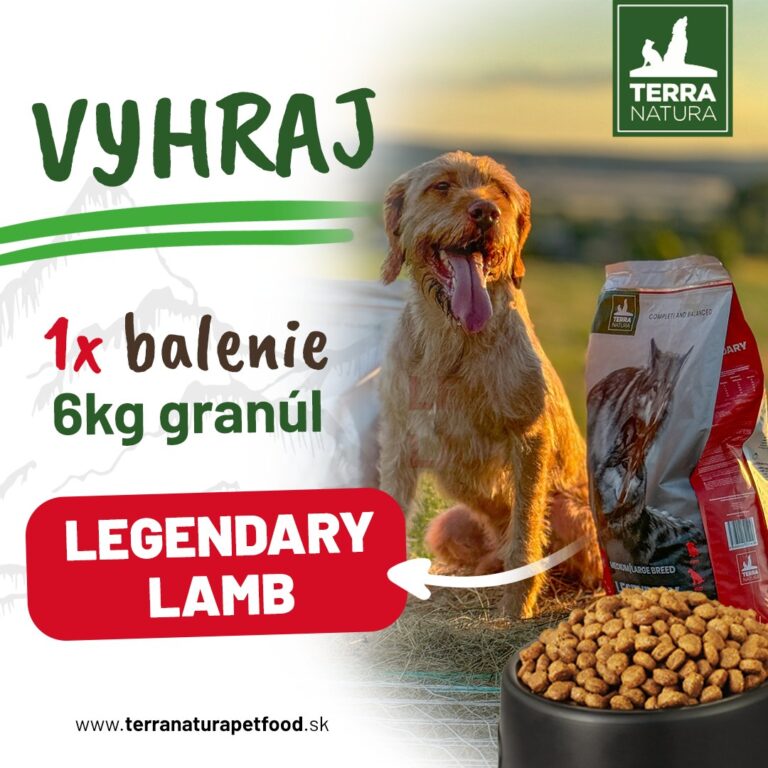 SÚŤAŽ O 6 kg GRANÚL LEGENDARY LAMB