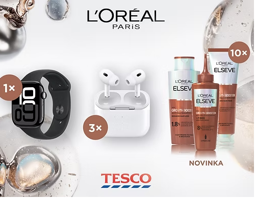 Vyhrajte Apple Watch 10, AirPods 2gen alebo vlasový bal