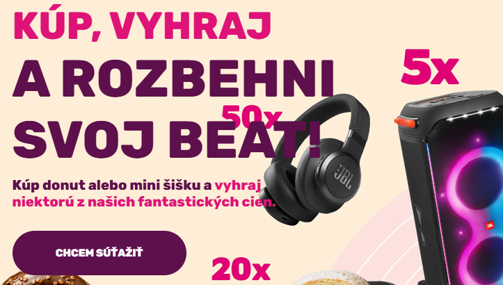 Vyhraj jeden z 75 JBL reproduktorov