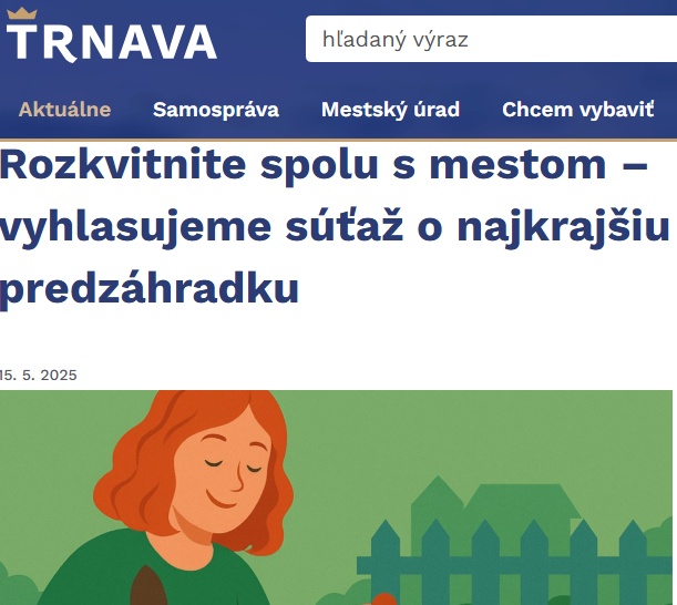 Súťaž o poukážku v hodnote 100 eur na nákup záhradnícke