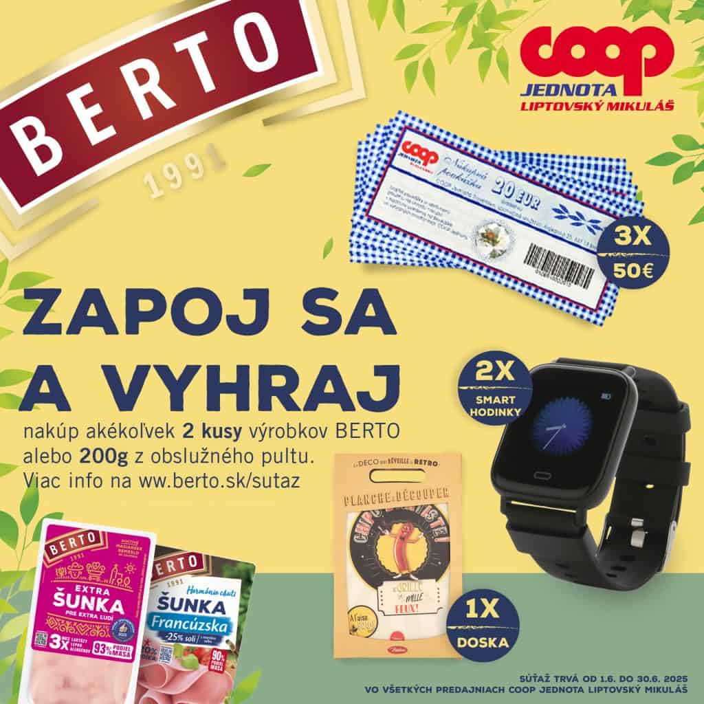 SÚŤAŽ COOP LIPTOVSKÝ MIKULÁŠ