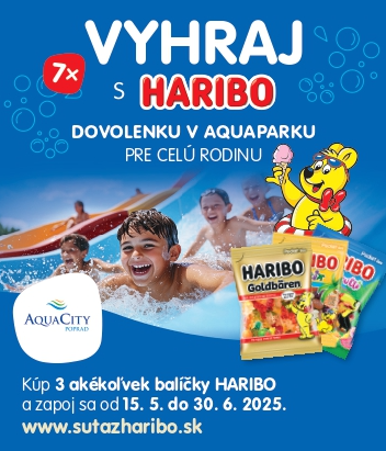 Kúp HARIBO a vyhraj dovolenku