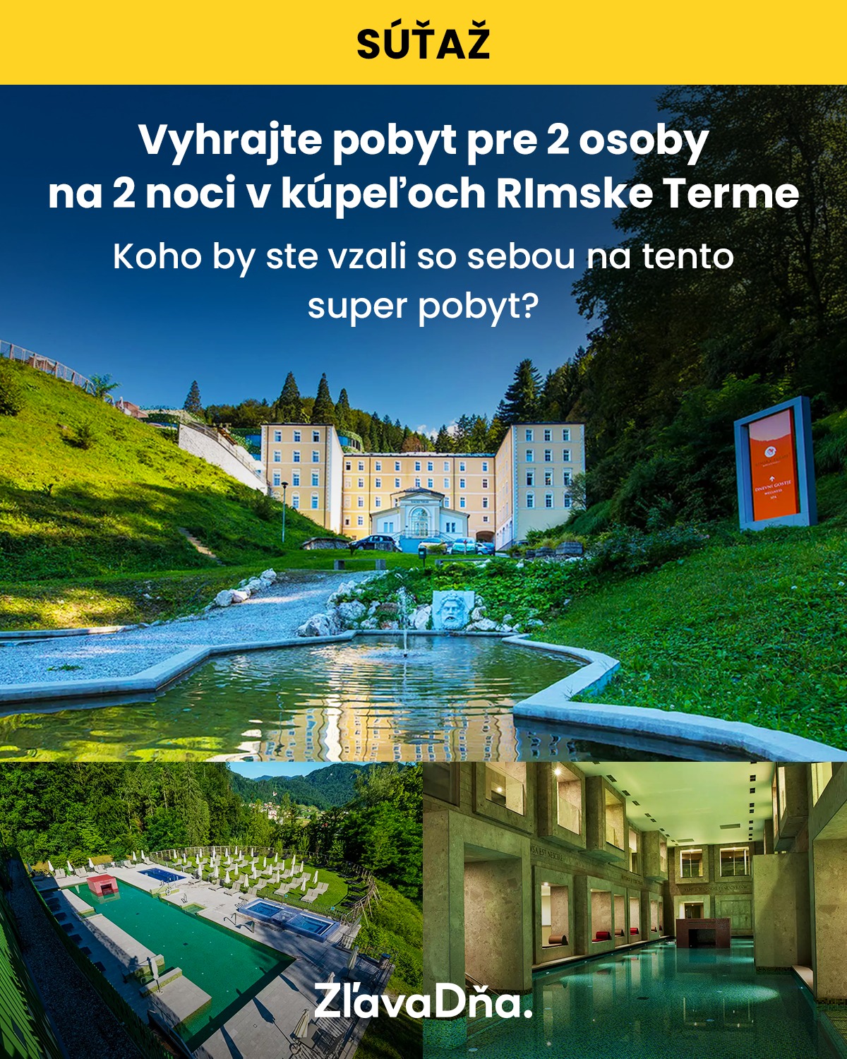 Vyhrajte 2 noci s polpenziou v jedinečných rímskych kúp