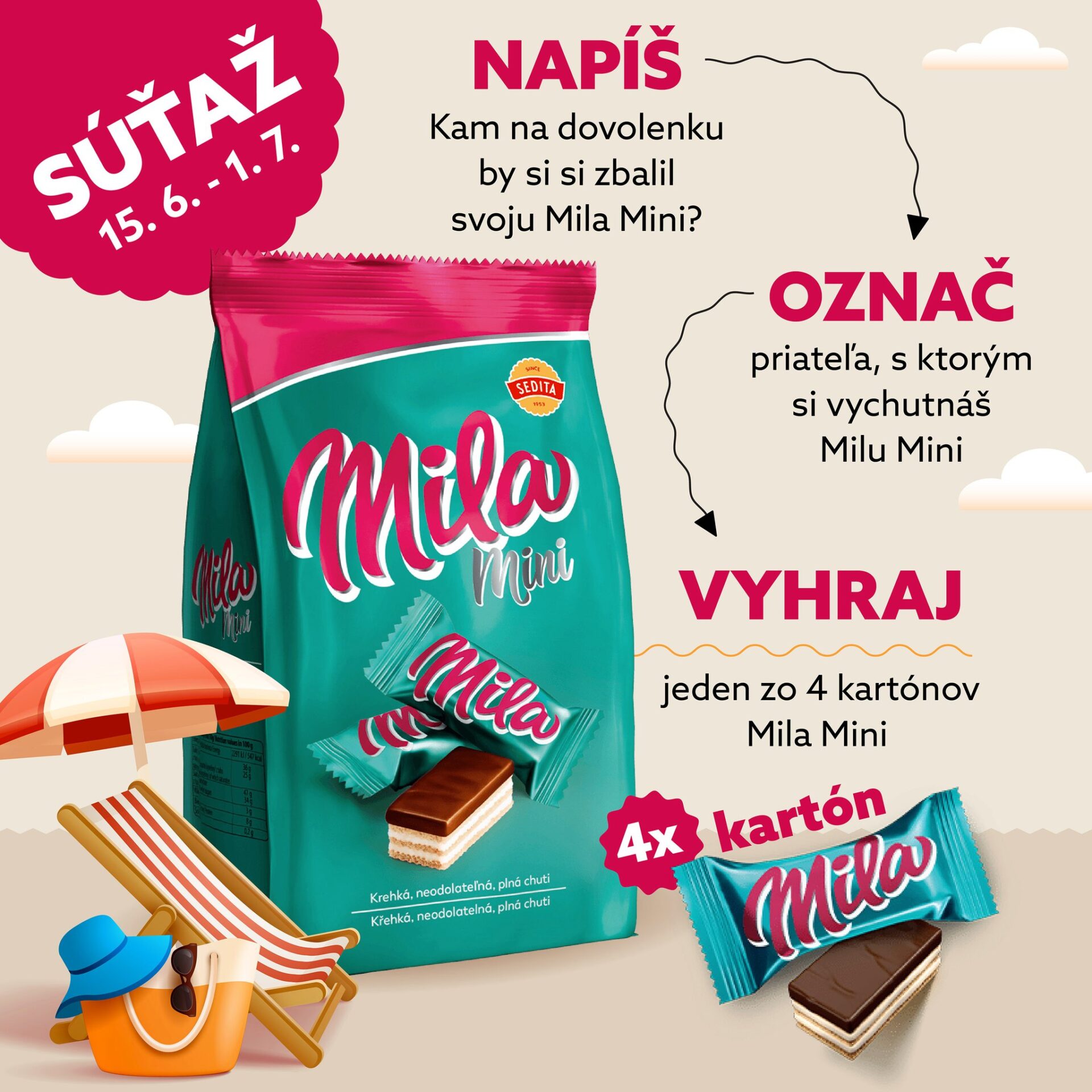 Súťaž s Mila Mini