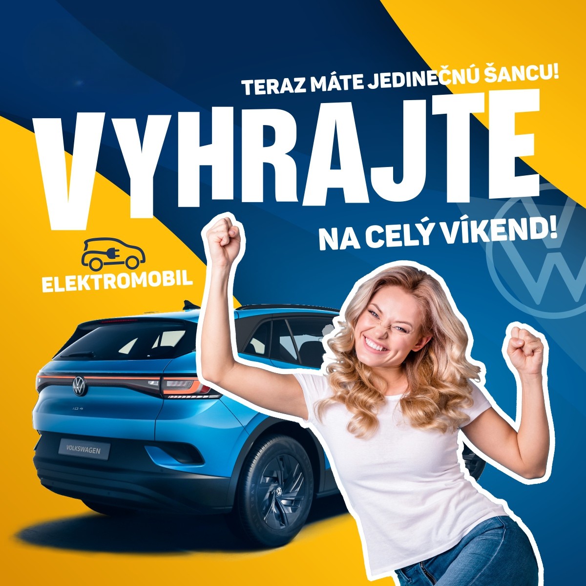 VYHRAJ ELEKTROMOBIL NA VÍKEND