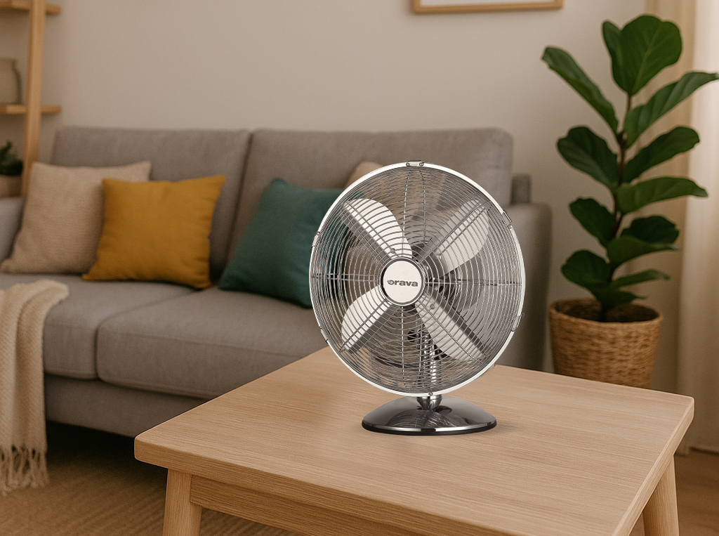 Súťaž o šikovný stolový ventilátor Orava