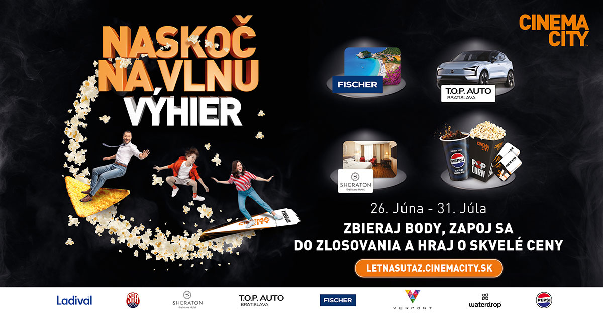 Letná súťaž so Cinema City
