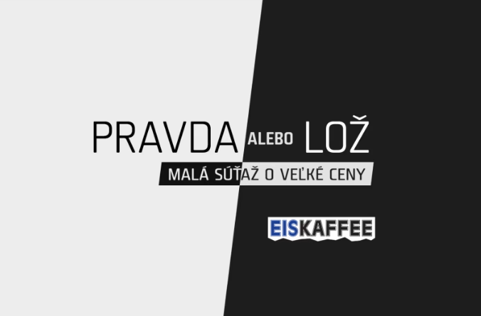 Pravda alebo lož &#8211; hraj o mesačnú zásobu EISKAFFE
