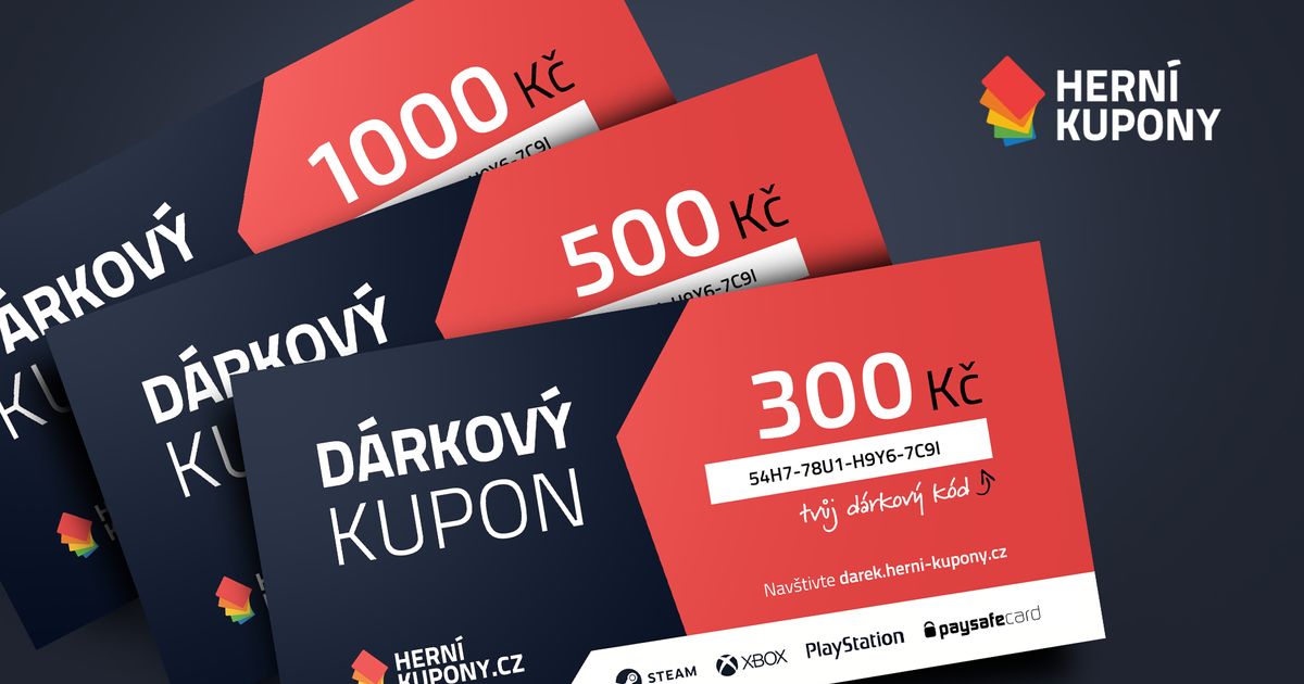 Vyhraj univerzální kupon až v hodnotě 1000 Kč s Herní-k