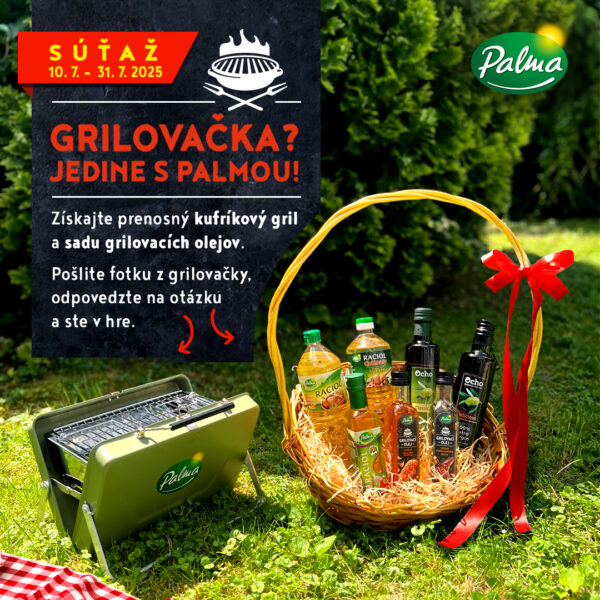 SÚŤAŽ: Grilovačka? Jedine s Palmou