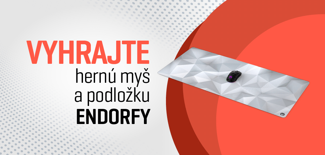 Vyhrajte hernú myš ENDORFY spolu s podložkou