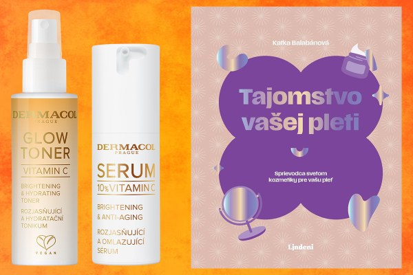 Súťaž o kozmetiku Dermacol a knihu Tajomstvo vašej plet