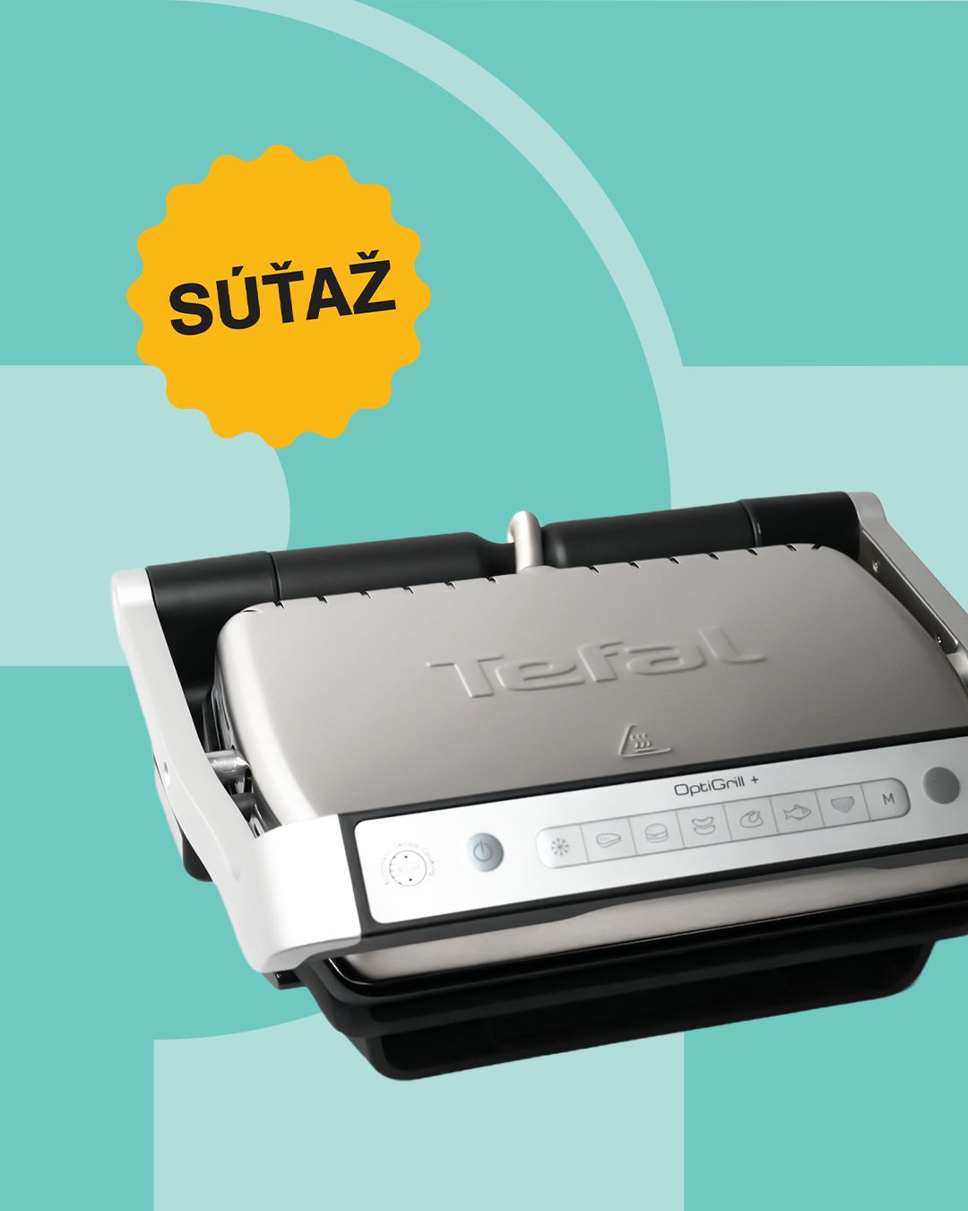 Vyhrajte elektrický gril Tefal Optigrill+