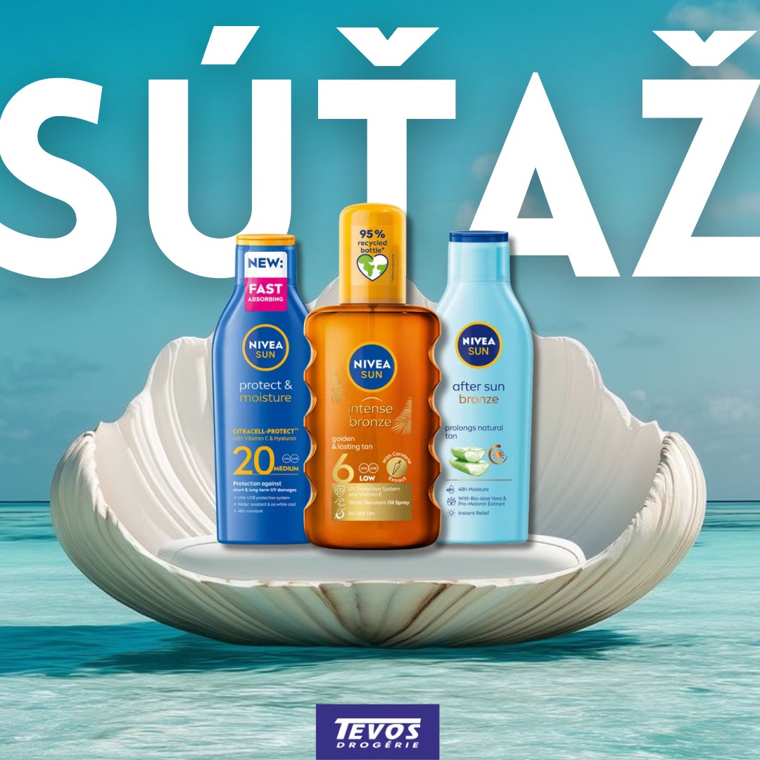 SÚŤAŽ o balíček letnej kozmetiky NIVEA SUN