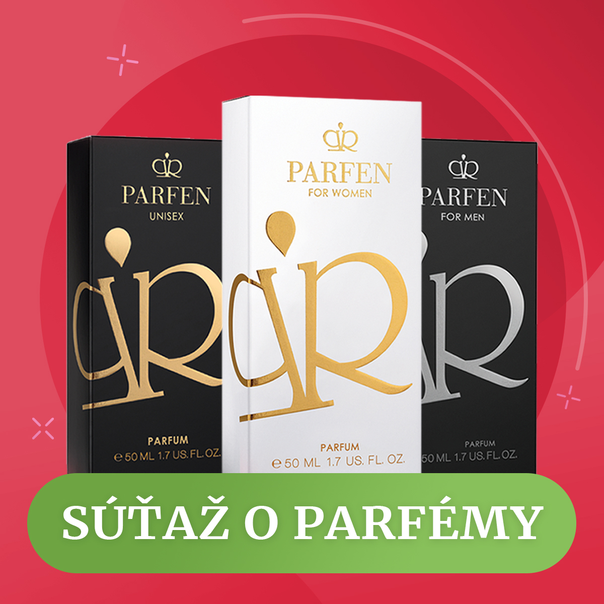 SÚŤAŽ O PARFÉMY INŠPIROVANÉ LUXUSNÝMI SVETOVÝMI ZNAČKAM