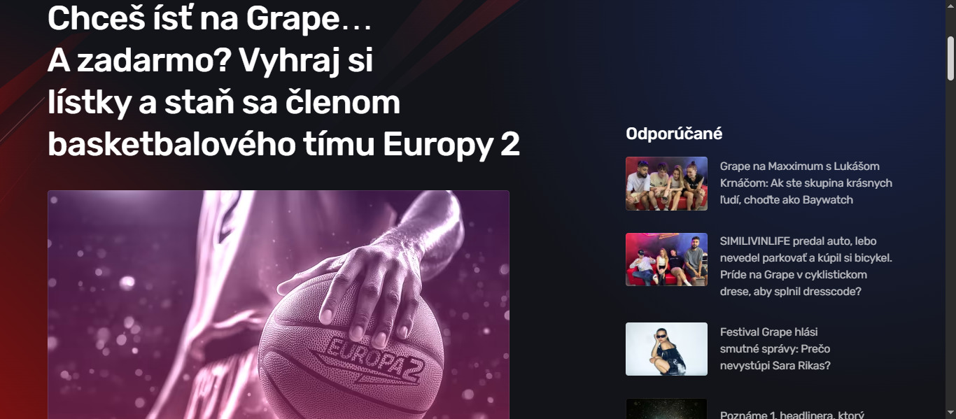 Online súťaž: Vyhraj lístky a staň sa členom basketbalo