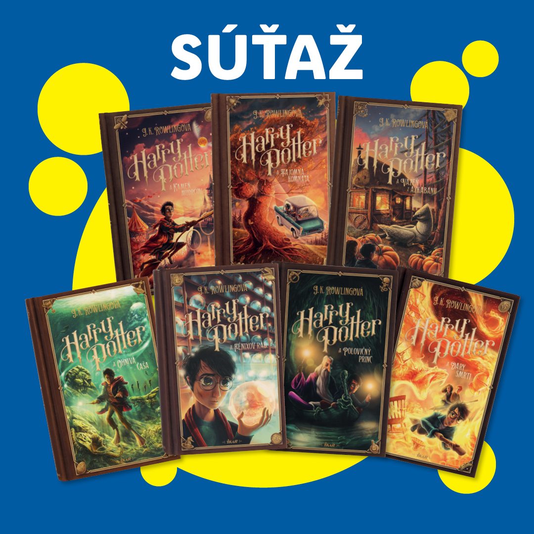 VYHRAJTE kompletnú sériu kníh Harry Potter