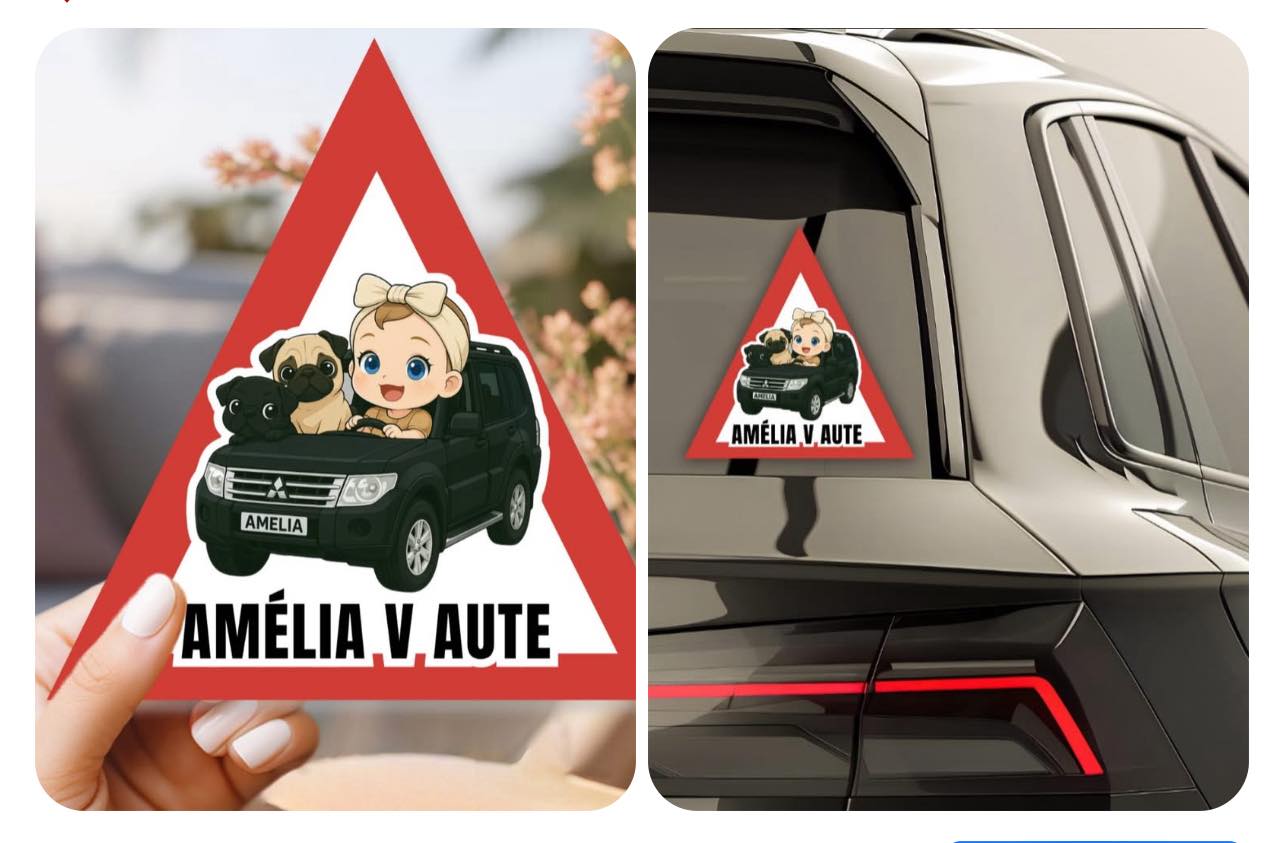 SÚŤAŽ O PERSONALIZOVANÚ NÁLEPKU NA AUTO