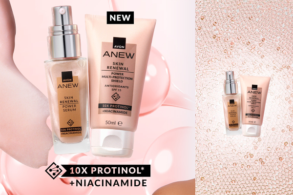 Súťaž o rad produktov ANEW POWER od Avonu