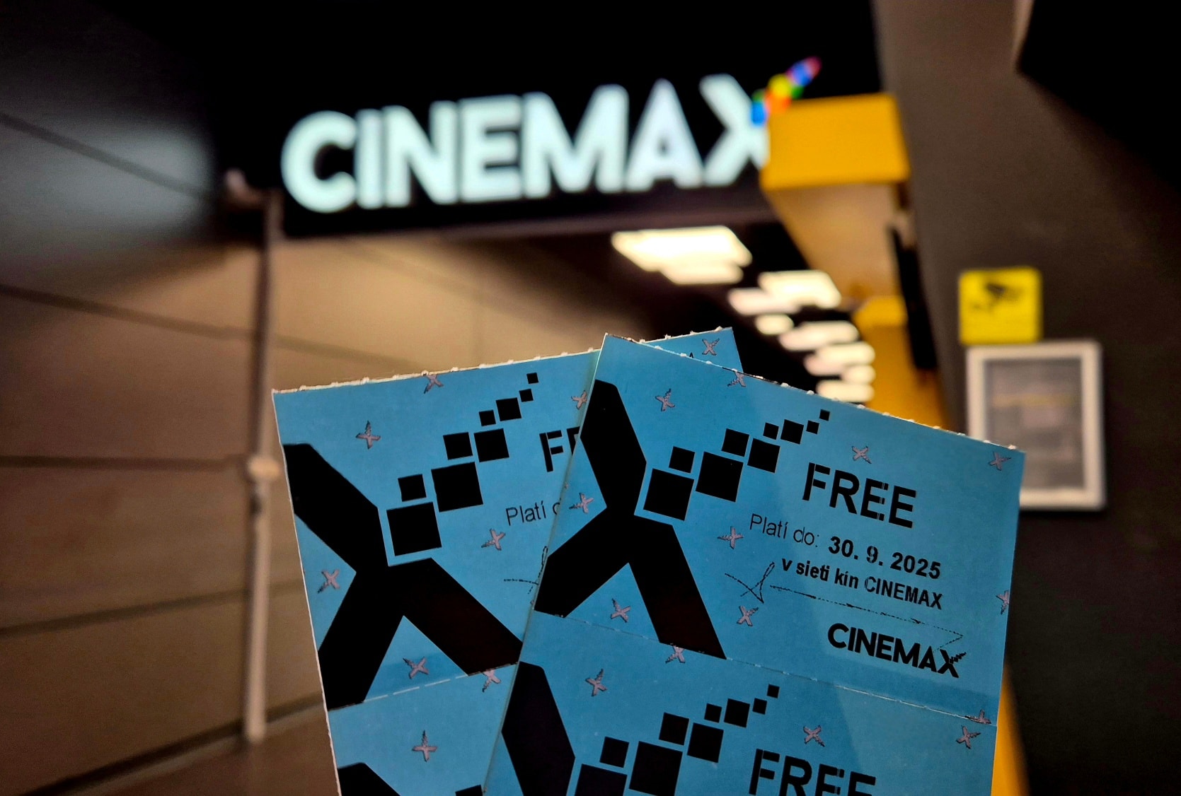 ONLINE SÚŤAŽ O 3× 2 LÍSTKY DO KINA CINEMAX