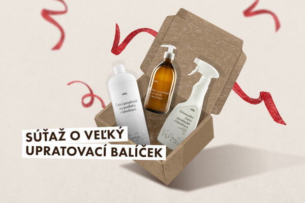 Súťaž o veľký upratovací balíček s lanolínom