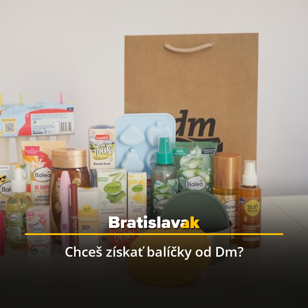 SÚŤAŽ o darčekové balíčky s DM