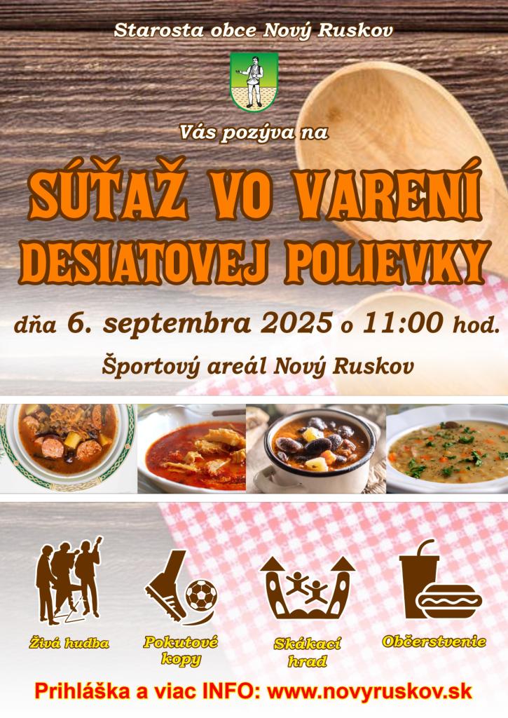 Súťaž vo varení desiatovej polievky