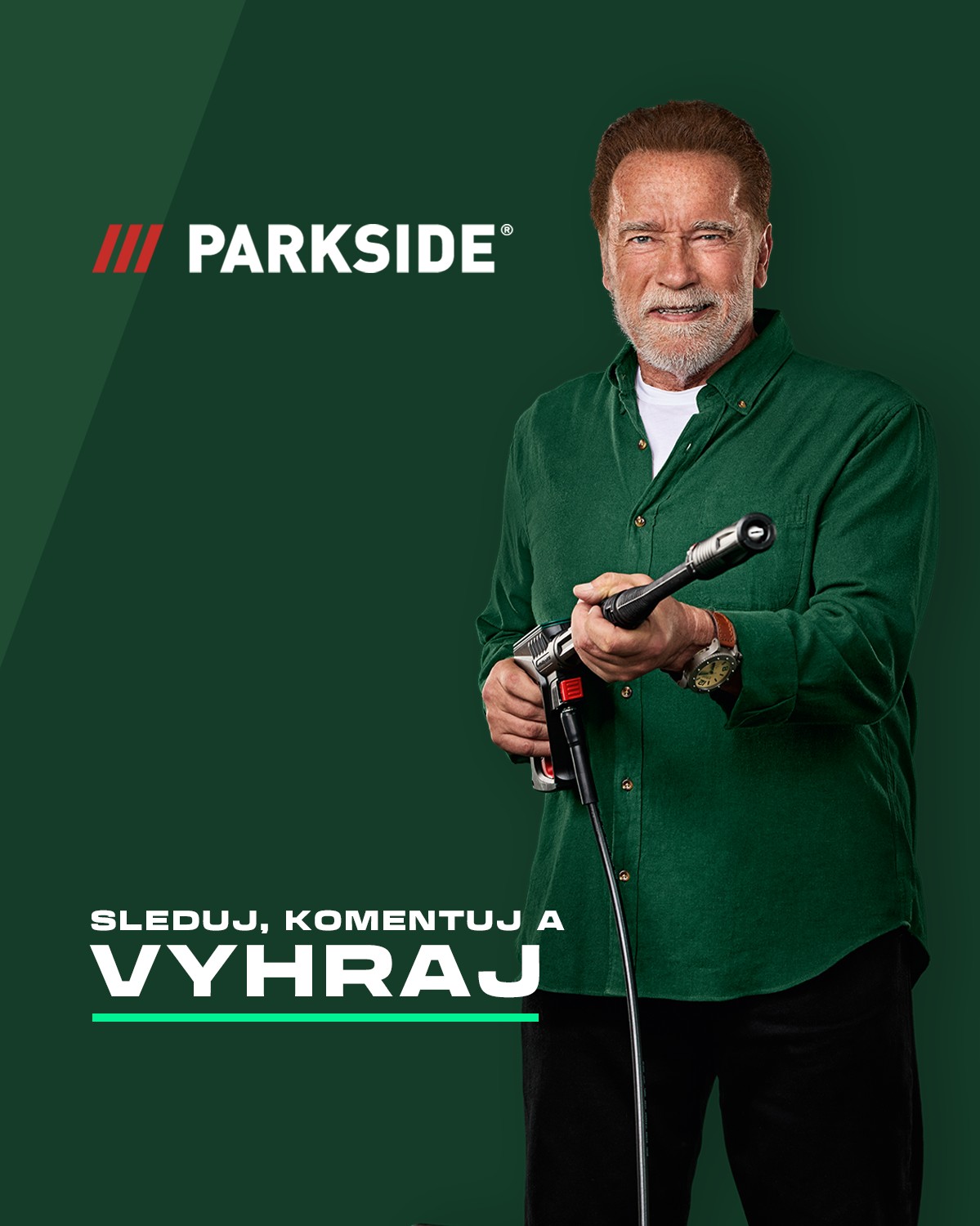Vyhraj s trochou šťastia vysokotlakový čistič od PARKSI