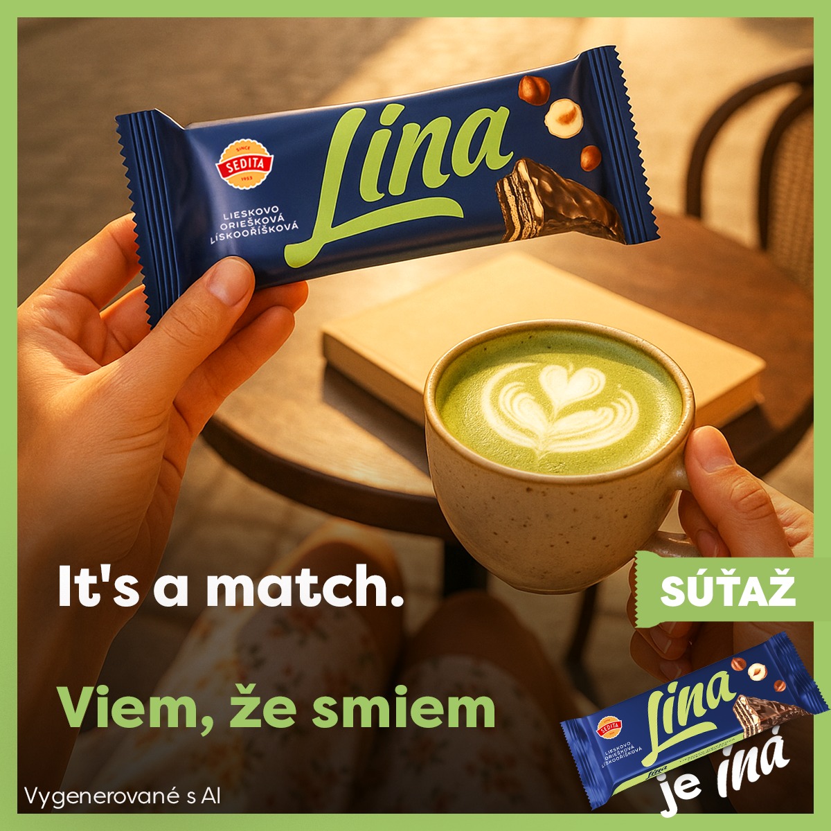 Súťaž o kartón oblátok Lina