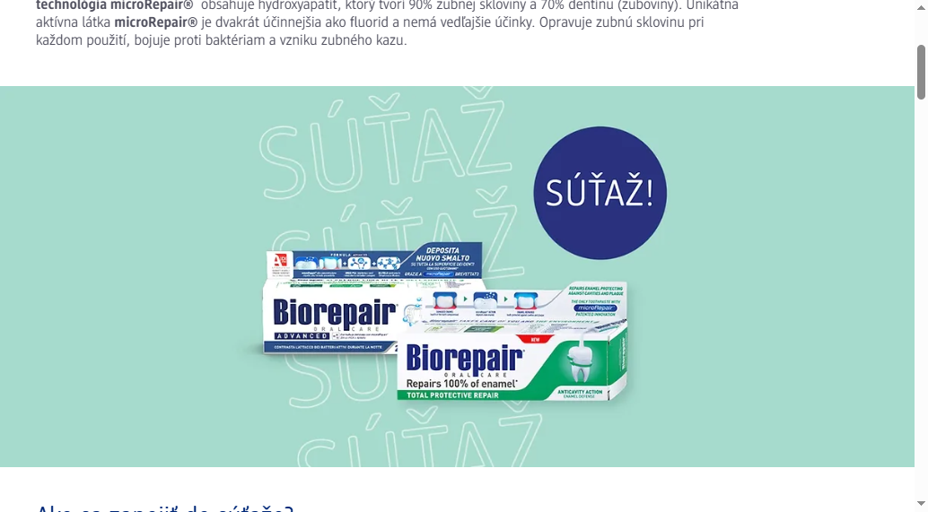 Vyhrajte 1 z 10 produktových balíčkov zn. Biorepair