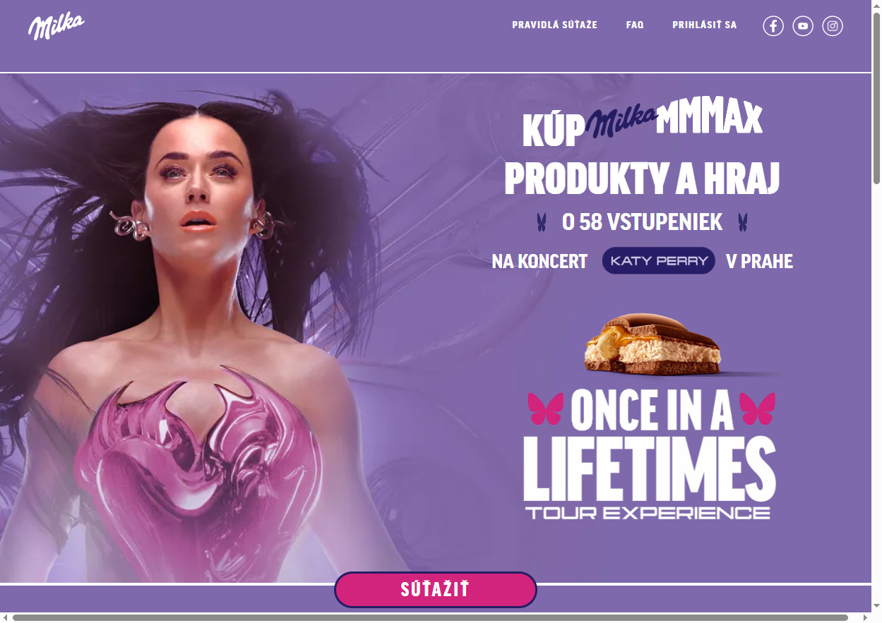Súťaž o lístky na koncert Katy Perry v Prahe