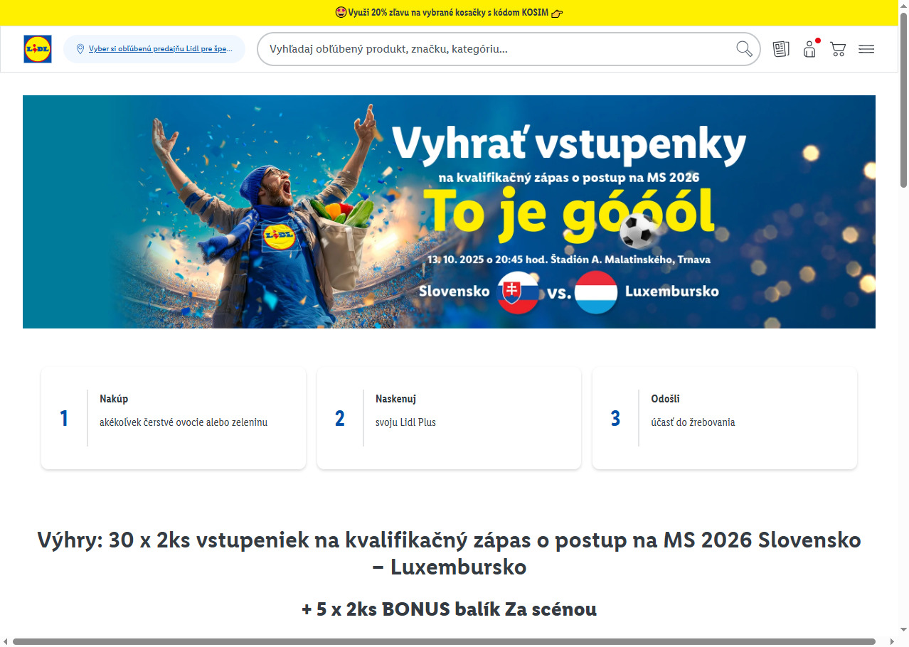 Súťaž o lístky na futbalový zápas s Luxemburskom