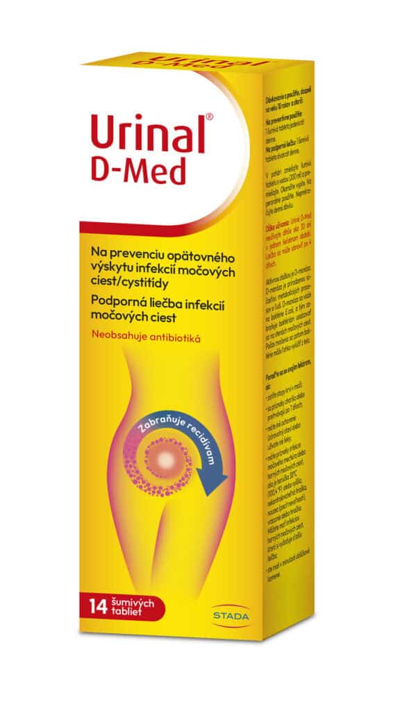 Súťaž o balíček výživových doplnkov Urinal® D-Med