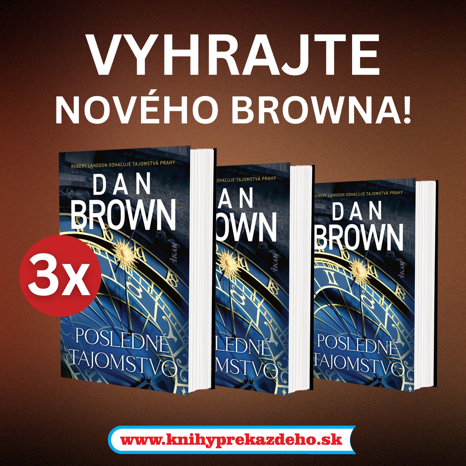 Súťaž o novú knihu Dana Browna