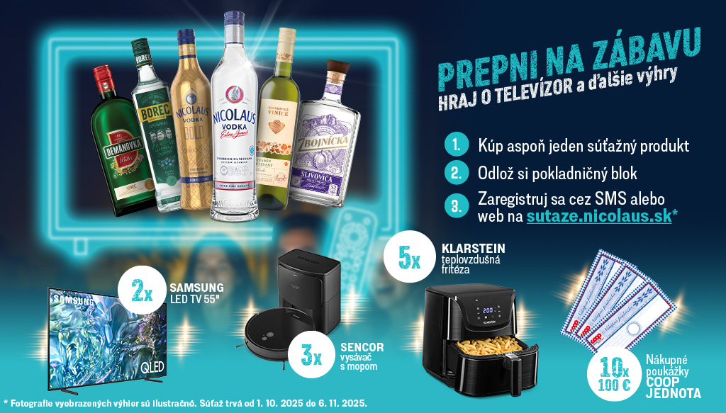Kupuj produkty do St. Nicolaus a hraj o televízor