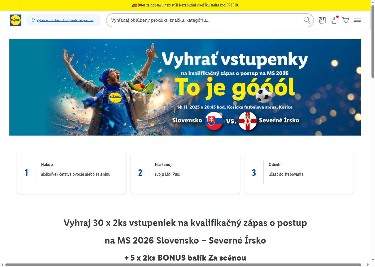 Súťaž o lístky na futbalový zápas s Severné Írsko