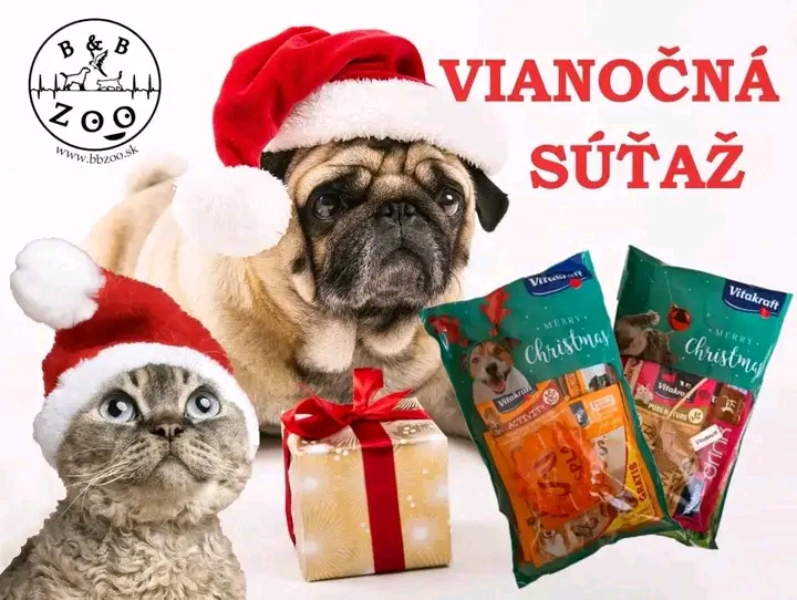 Súťaž o Vianočný balíček Vitakraft 1x pre psíka/1x pre