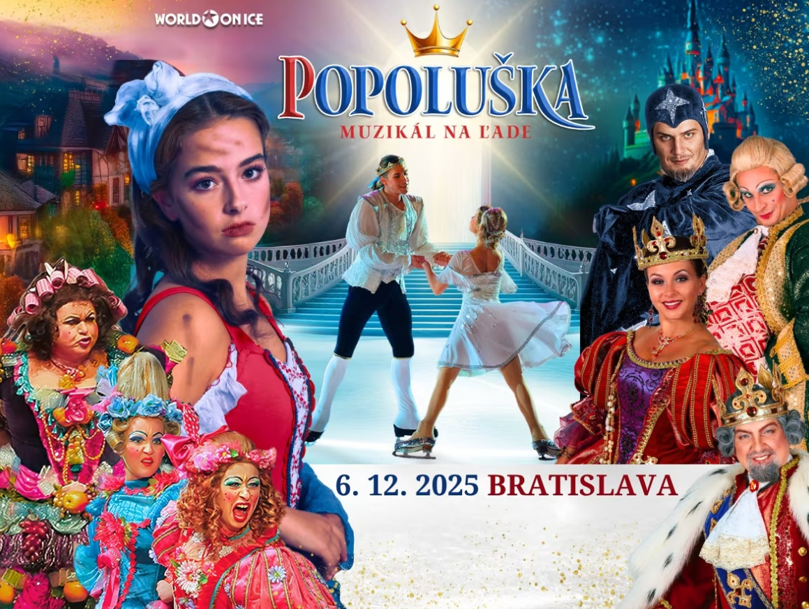 Vyhrajte vstupenky na nádhernú ľadovú show Popoluška