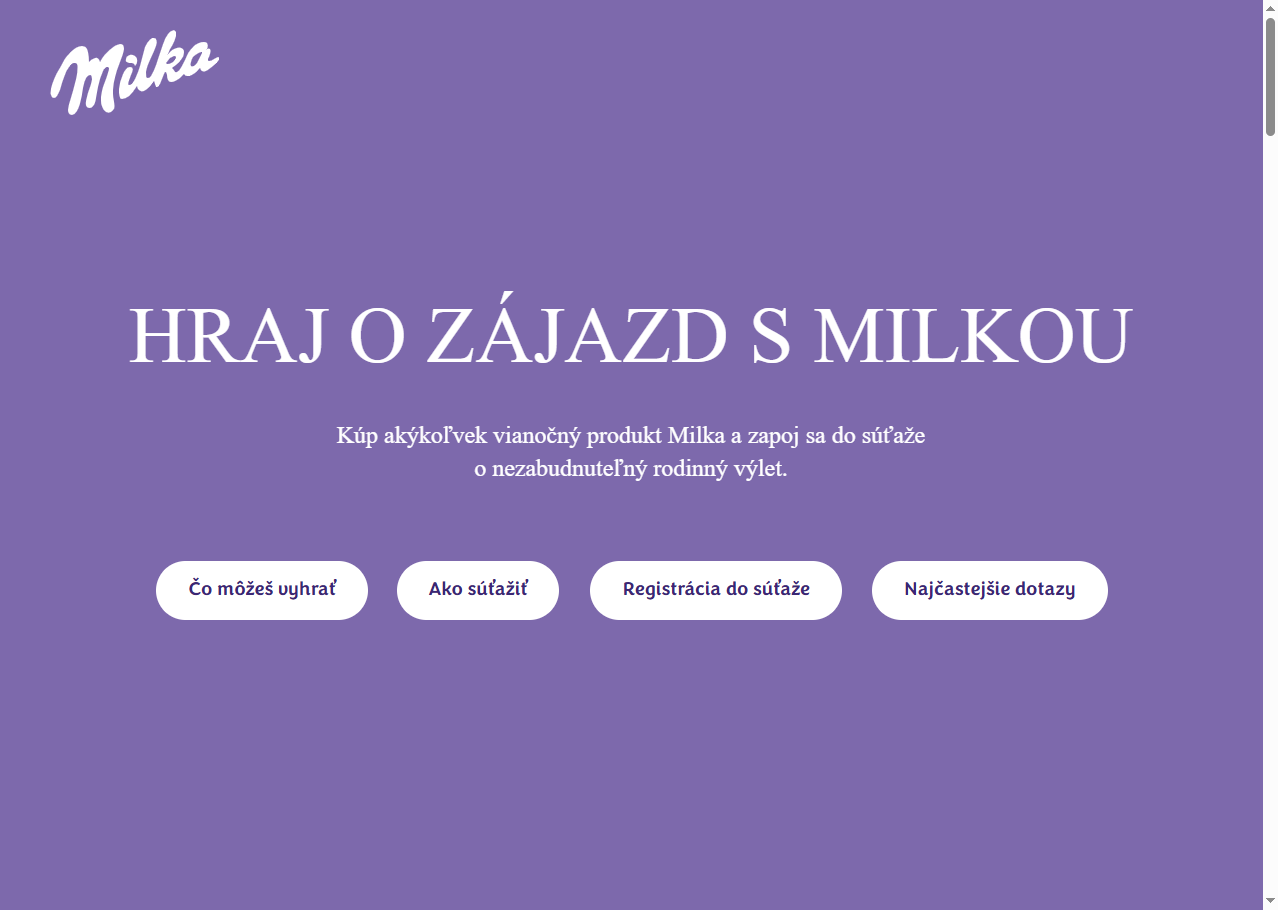Vyhraj výlet do Laponska s produktmi Milka z Kauflandu