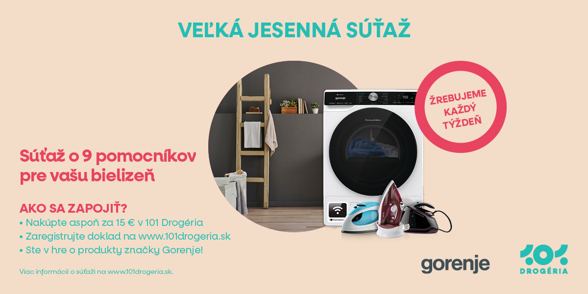 Veľká jesenná súťaž v 101 Drogéria